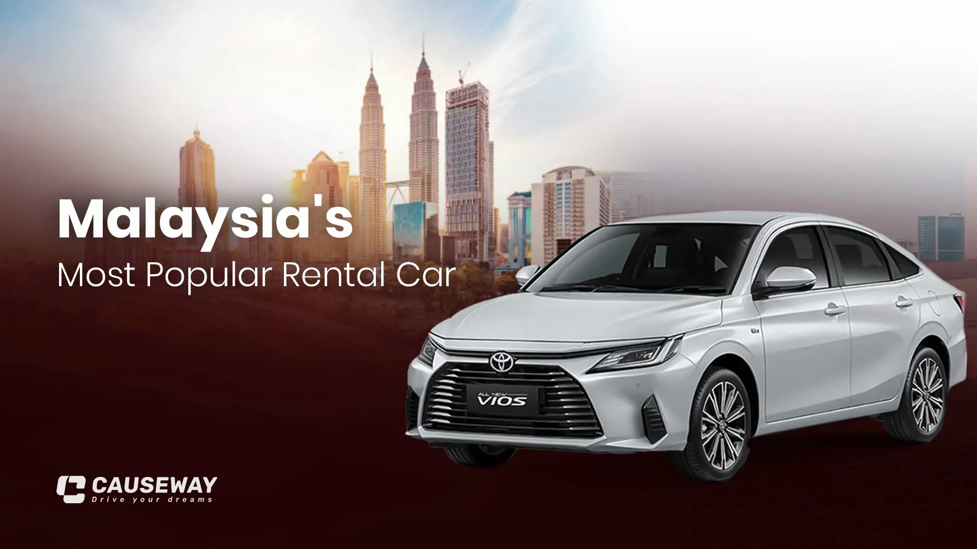 Toyota Vios Rental in Johor Bahru and KL: Malaysia's Most Popular Rental Car