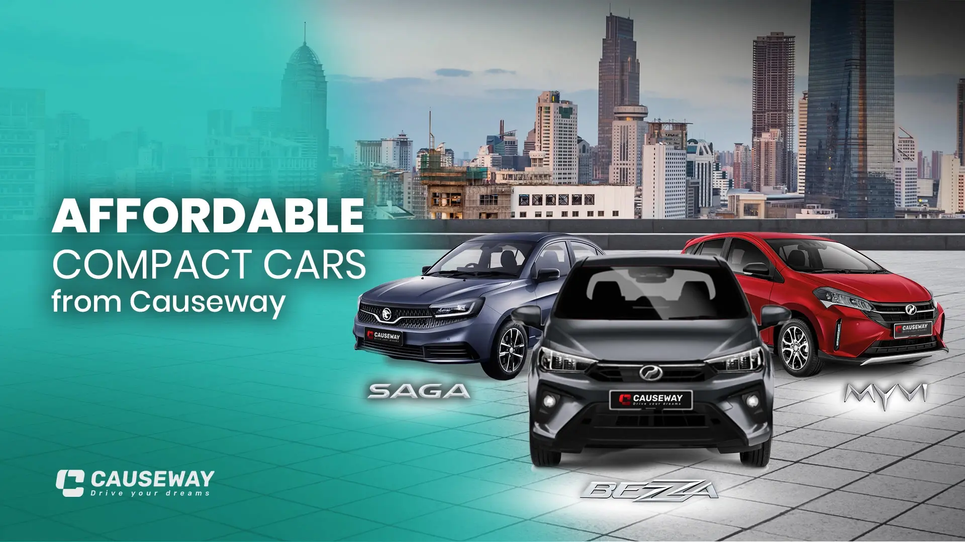 Perodua Myvi and Axia Rental in Malaysia: Affordable Compact Cars from Causeway